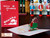 3D Pop Up Card Christmas Reindeer Sledding