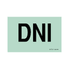 DNI Half Pad in pastel green. 
