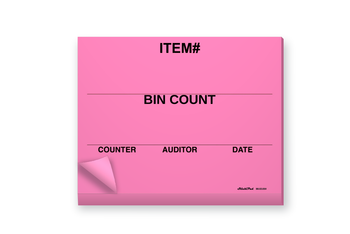 Bin Count Full Pad in Bright Pink