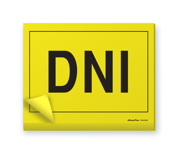 DNI Full Pad in Bright Yellow 