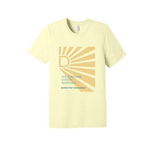 The Sunshine Vitamin Unisex Tee front The Sunshine Vitamin Unisex Tee front