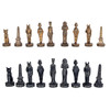 Egyptian Chess Set with Glass Board