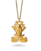 Pre-Columbian 18" Frog Pendant