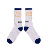 Rome Pays Off Basquiat Crown Socks