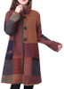 Autumn Plaid Reversible Coat