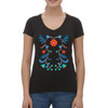 Anishinaabe V-Neck Tee 