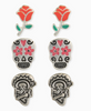 Day of the Dead Post Earrings