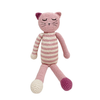 Sleeping Kitten Plush - Pink