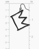 Basquiat Crown Earrings