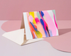 Rainbow Swirl Stationery Set