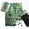 Monet's Bridge Over a Pond of Water Lilies Tube Puzzle