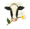 Happy Cow Brooch