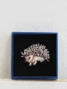 Hedgehog Brooch
