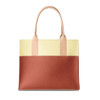 Jaunt Merino Wool Midi Tote - Terracotta/Limoncello