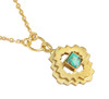 Gold Mandala Necklace