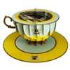 3D Popup Greeting Card - Teacup Card - Bees