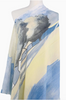 Blue Multi Abstract Scarf