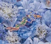 Vincent's Garden Irises Pin