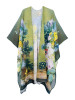 Green Oil Painting kimono