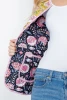 Pink/Yellow Quilted Jacket 