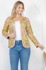 Pink/Yellow Quilted Jacket 