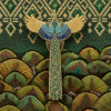 Green Peafowl Pin