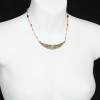 Earth Boomerang li Necklace