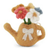Watering Can w/ Flowers - Ochre Ornament