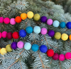 Rainbow Ball Garland