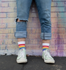 White Rainbow Socks