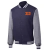 313 Navy Fleece Letterman Jacket