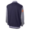 313 Navy Fleece Letterman Jacket