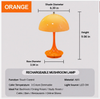 Mushroom Touch Desk Lamp - Orange