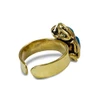 Turquoise Scarab Ring