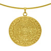 Aztec Solar Calendar Necklace