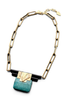 Deco Turquoise Necklace