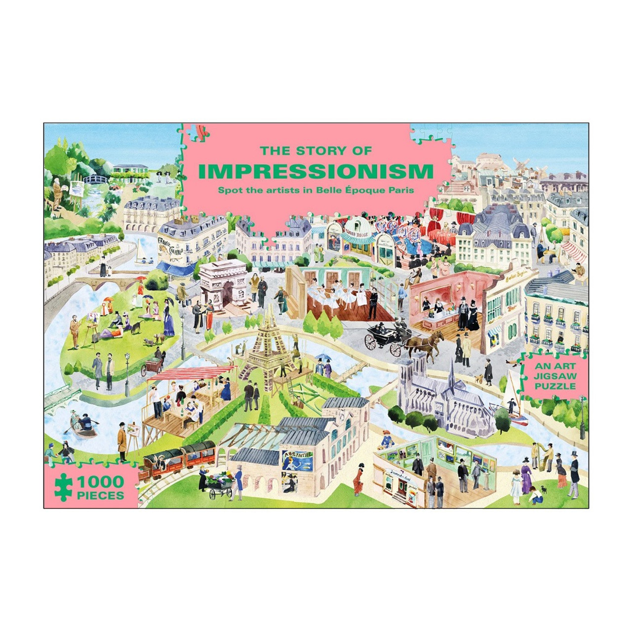 Puzzle 1000 pièces : Paris Ma Belle