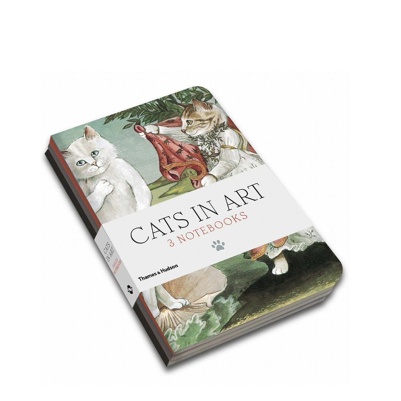 cats in art mini notebook set