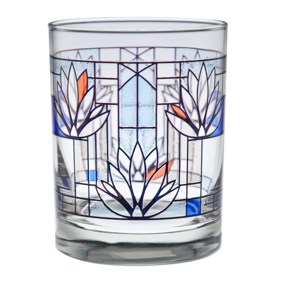 Frank Lloyd Wright Waterlilies Tumbler - Thumbnail 2