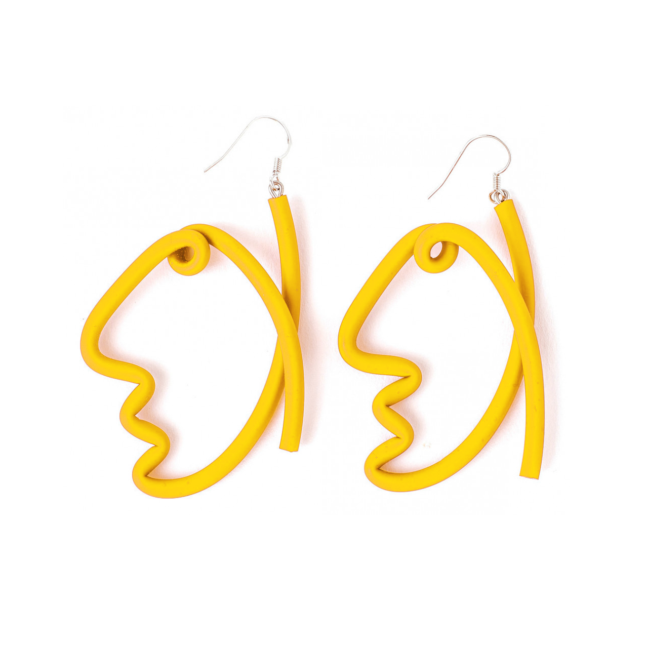 Abstract Picasso Face Earrings  Cloudverseco