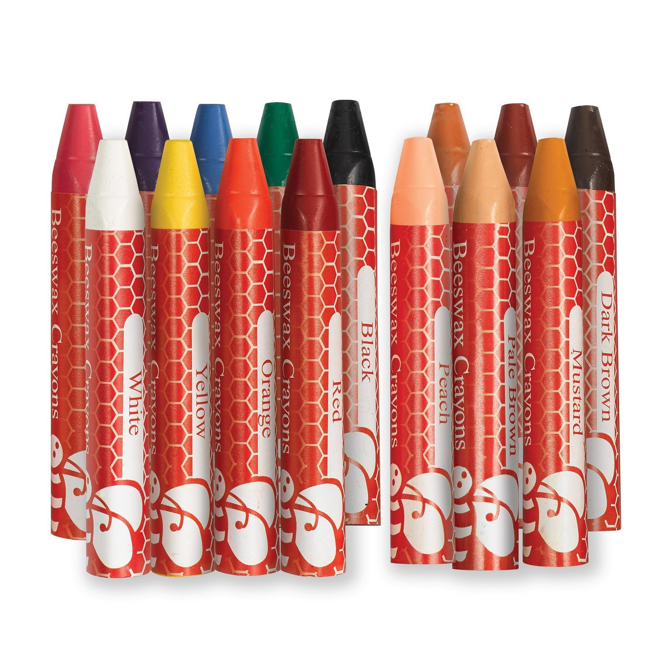 World Colors Beeswax Crayons, 15 Count - Detroit Institute of Arts