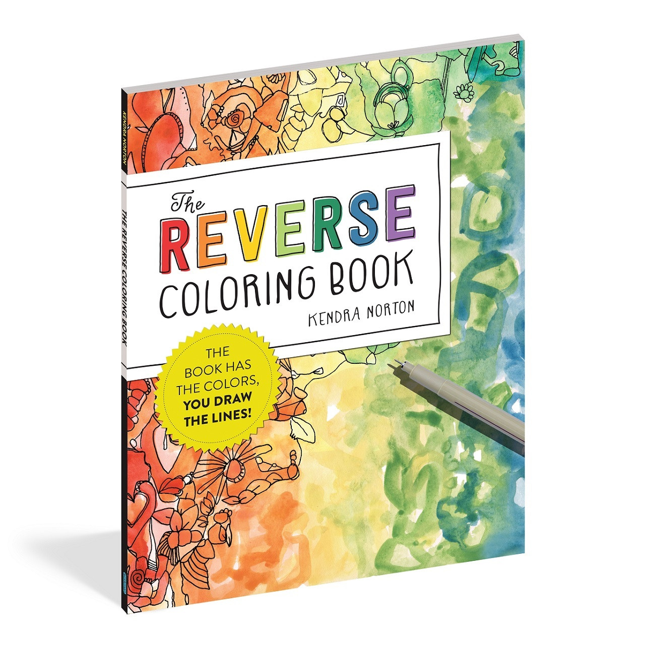 The Reverse Coloring Book - Detroit Institute of Arts Museum Shop