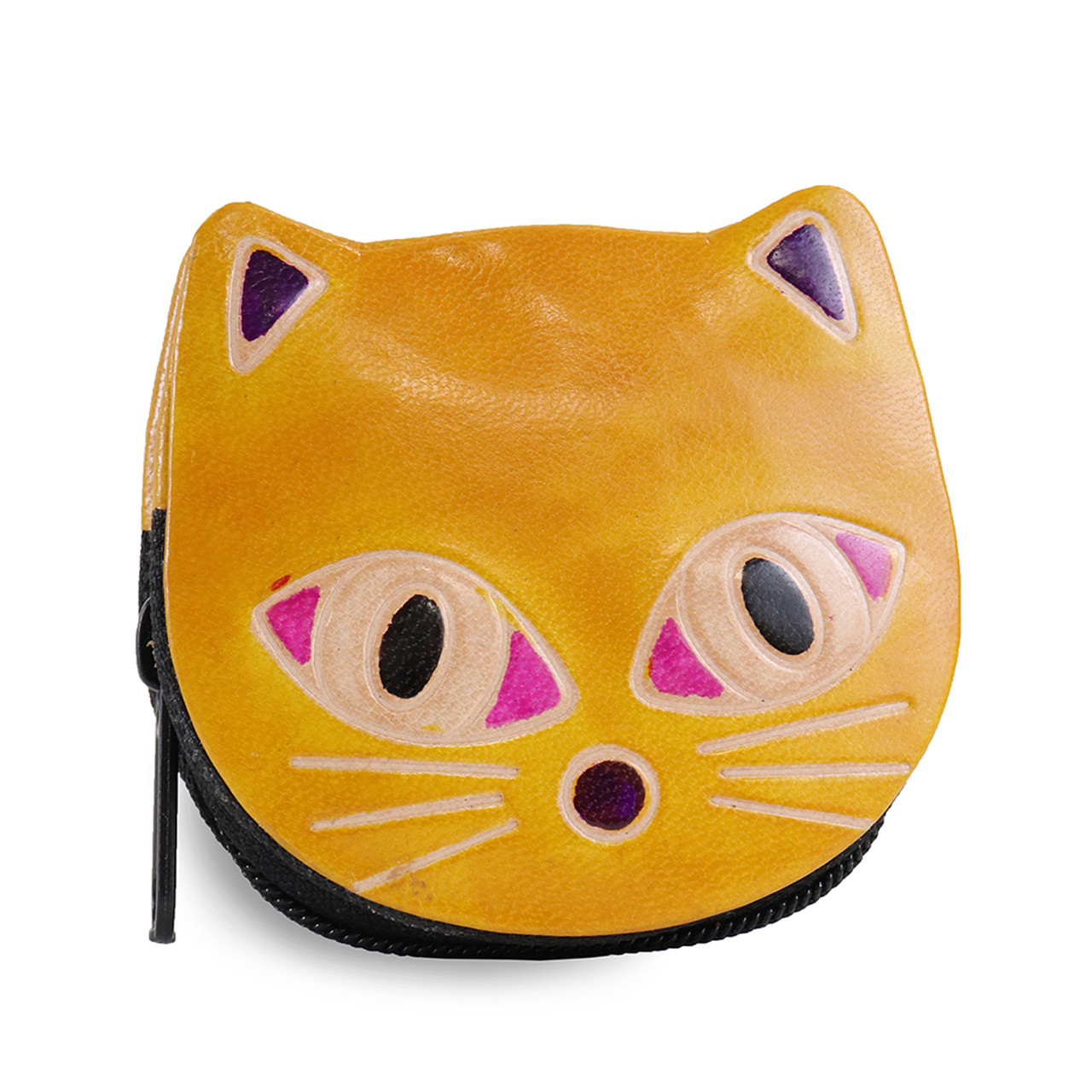 Leather Cat Bag Red Crossbody