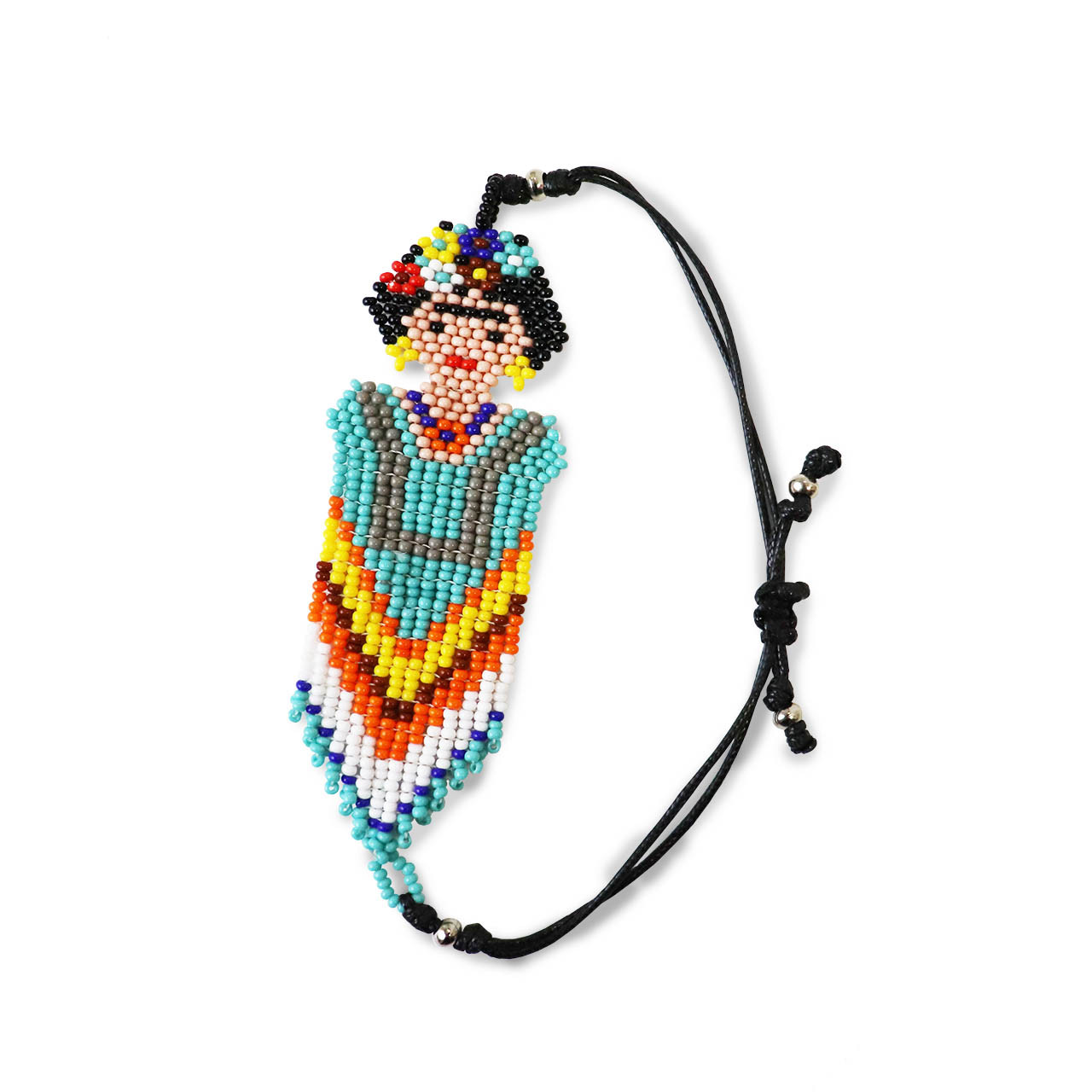 frida kahlo bead necklace