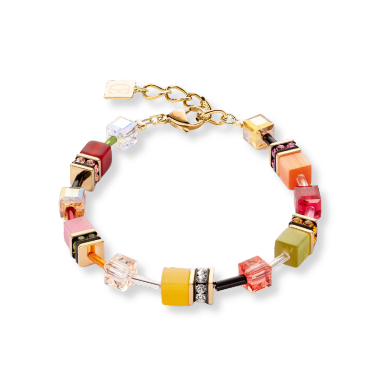 Swarovski Crystal Cube Bracelet Kit ~ Featuring Montana AB