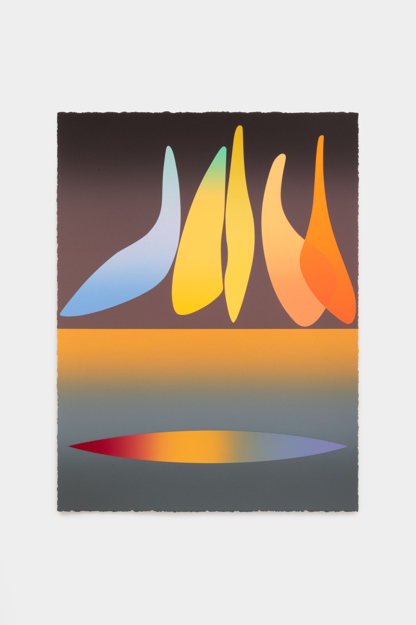 Spectral Rhythms, Charles McGee Print - Detroit Institute of Arts
