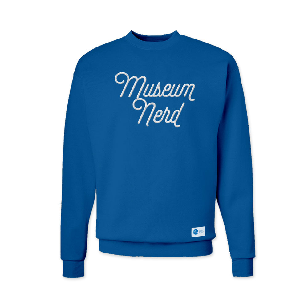 Museum Nerd Blue Sweatshirt - Detroit Institute of Arts Museum Shop