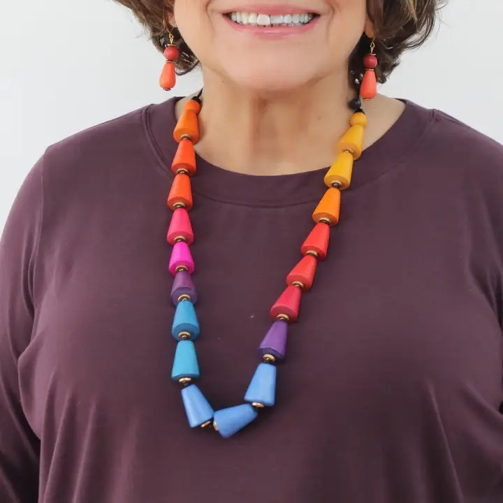 Zariah Multi Color Necklace - Detroit Institute of Arts Museum Shop