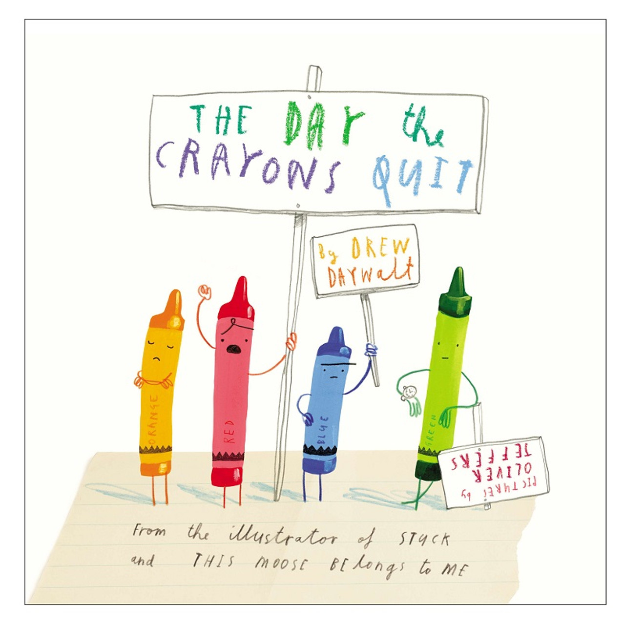 The Day The Crayons Quit Red Plush - Detroit Institute of Arts Museum Shop