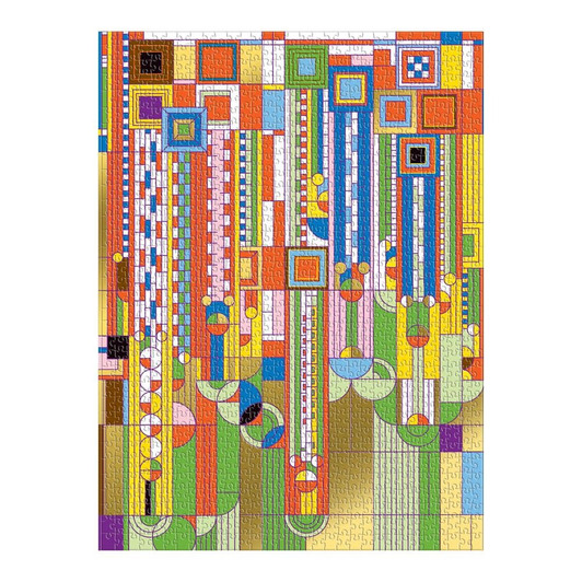Frank Lloyd Wright Saguaro Cactus Foil Puzzle